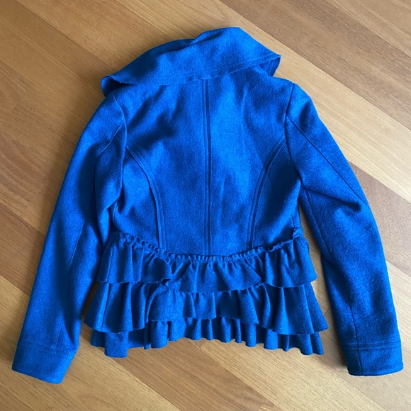 Elevenses Size 8 Turquoise Jacket - Picture 7 of 12